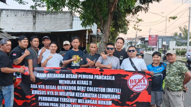 Pemuda Pancasila Leuwiliang Tolak Aksi Begal Berkedok Debt Collector
