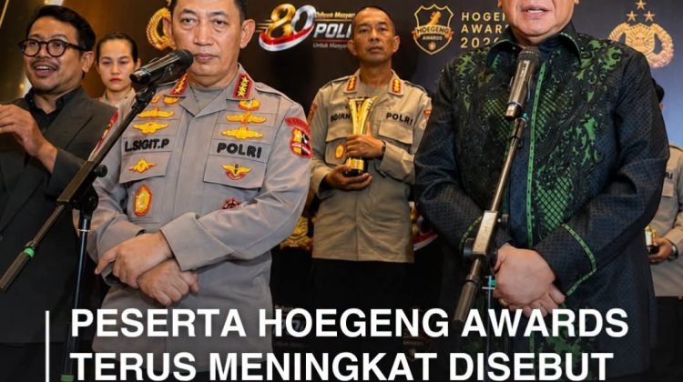 Peserta Hoegeng Awards Terus Meningkat Disebut Bukti Banyak Polisi Baik