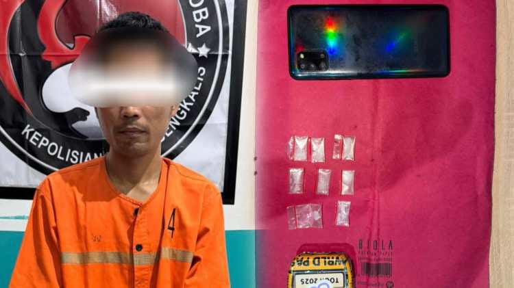 Satresnarkoba Polres Bengkalis Ungkap Peredaran Sabu di Duri Barat, 8 Paket Diamankan