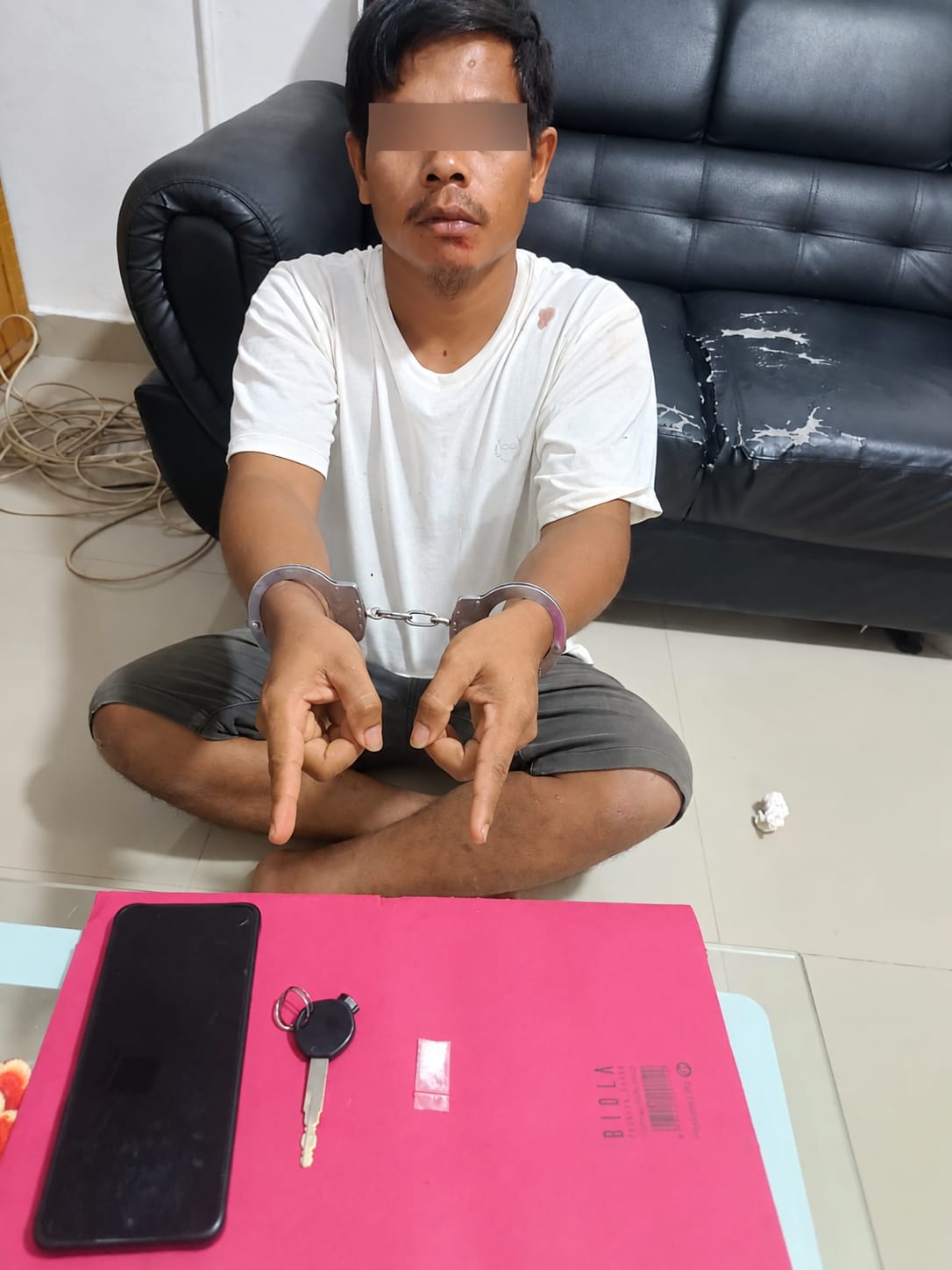 Polsek mandau Ungkap Perkara Tindak Pidana Penyalahgunaan Narkotika Jenis Sabu